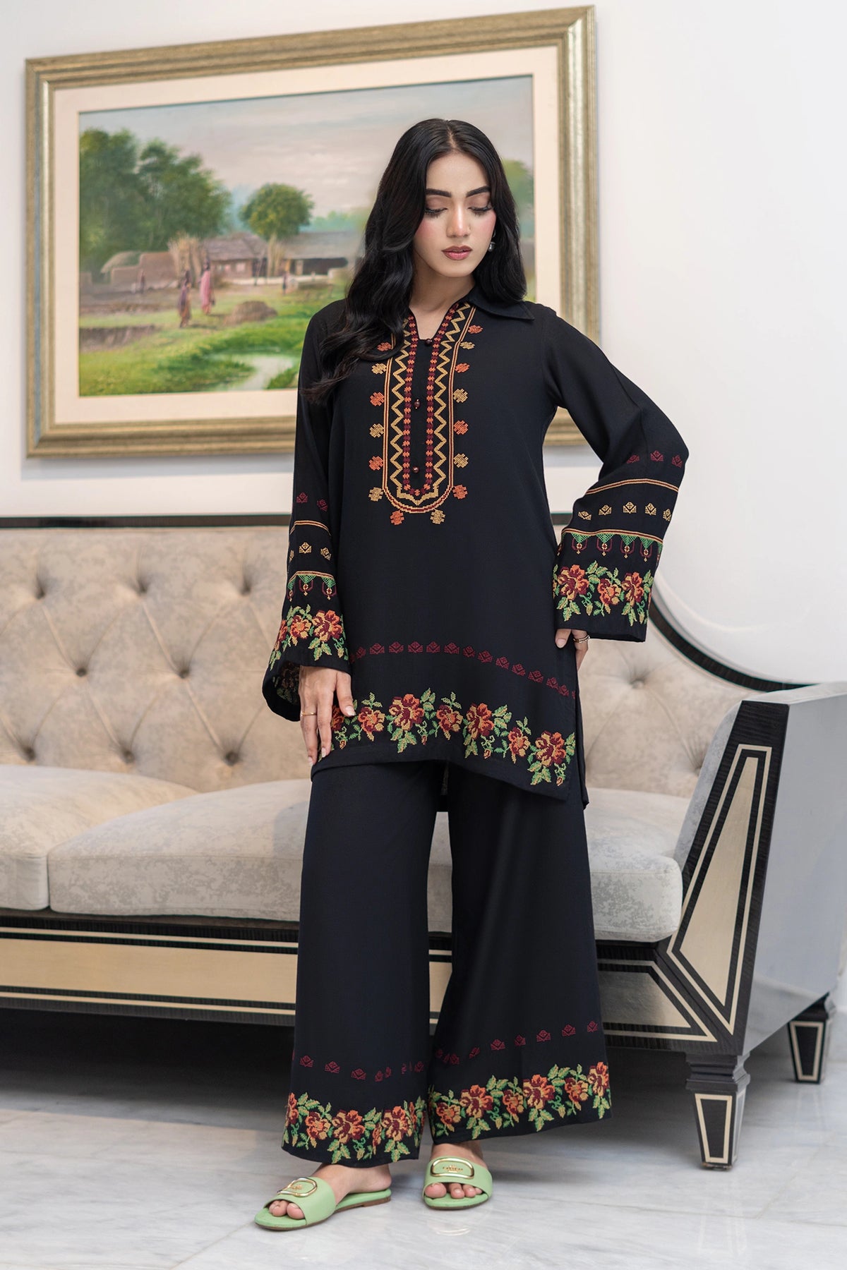 Midnight Black 2pc Co-ord