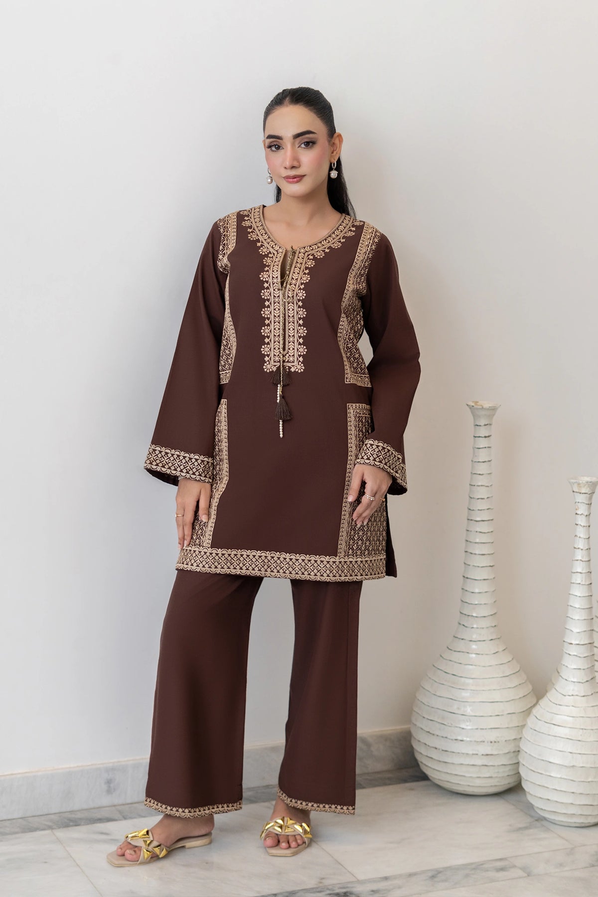 Mocha Brown 2pc Co-ord
