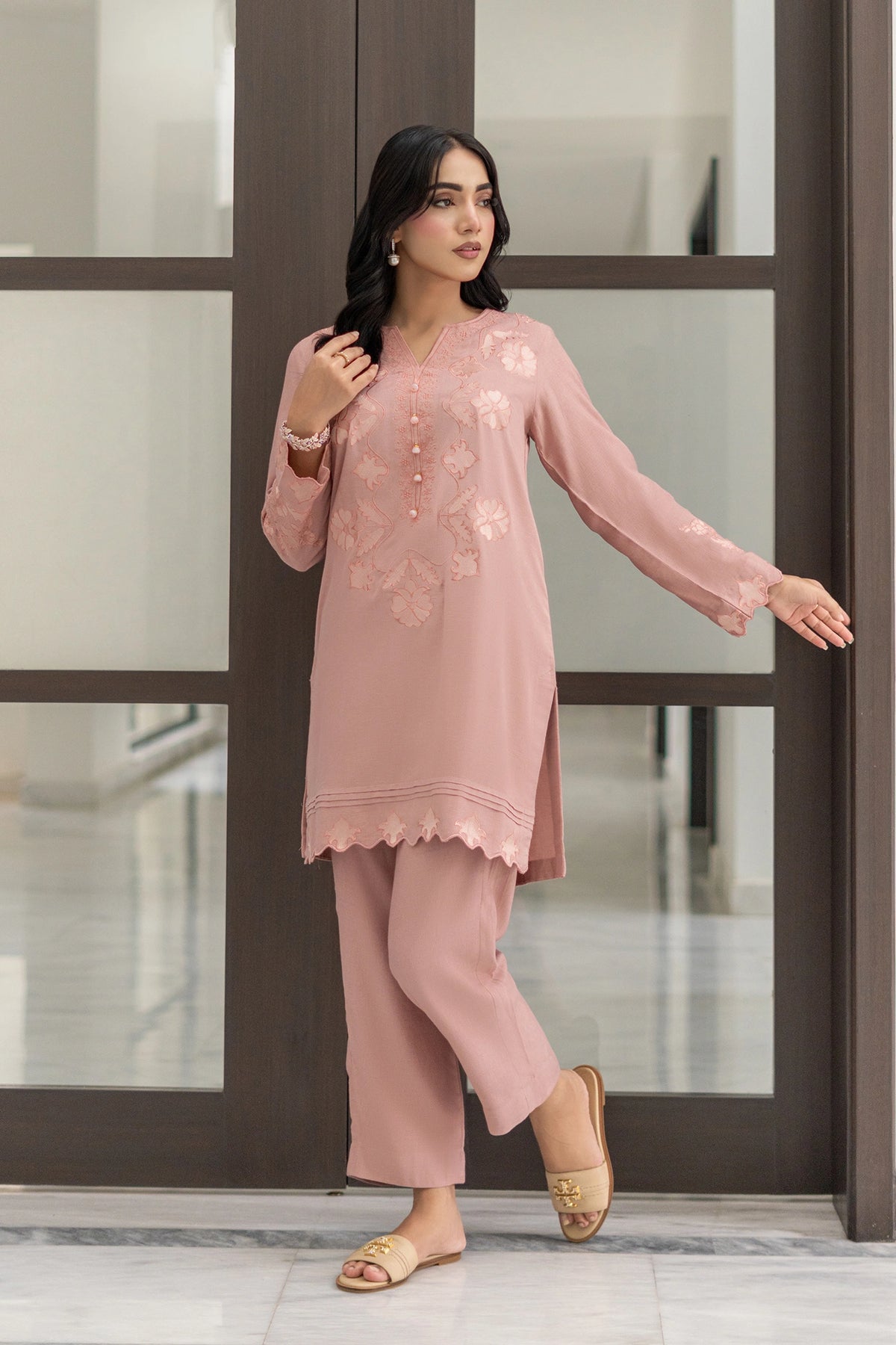 Powder Pink 2pc Co-ord