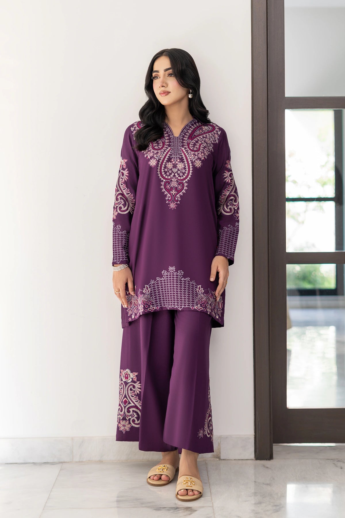 Deep Plum 2pc Co-ord